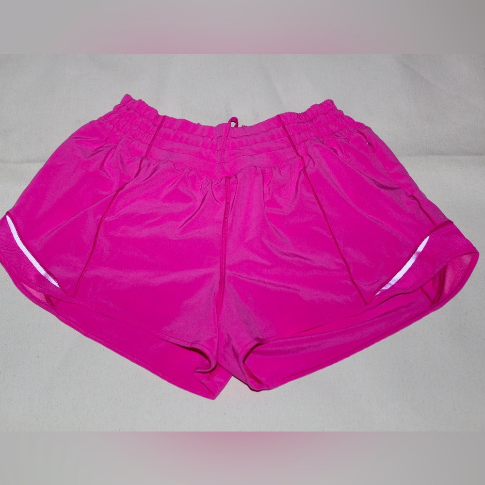 Sonic pink high rise shorts 2.5